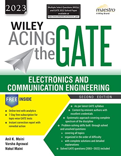 Beispielbild fr WILEY ACING THE GATE: ELECTRONICS AND COMMUNICATION ENGINEERING, 2ND EDITION zum Verkauf von SMASS Sellers