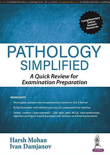 Stock image for Pathology Simplified: A Quick Review for Examination Preparation for sale by Books Puddle