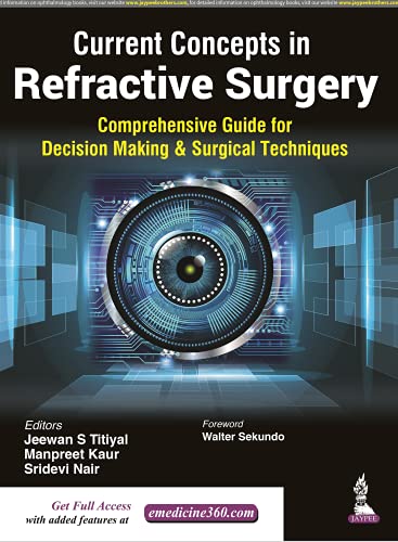 Imagen de archivo de CURRENT CONCEPTS IN REFRACTIVE SURGERY a la venta por Basi6 International