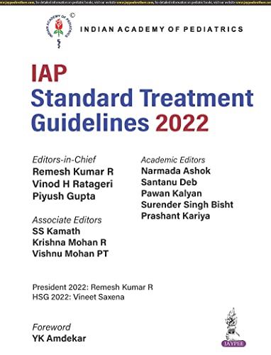 Stock image for IAP Standard Treatment Guidelines 2022 for sale by Vedams eBooks (P) Ltd