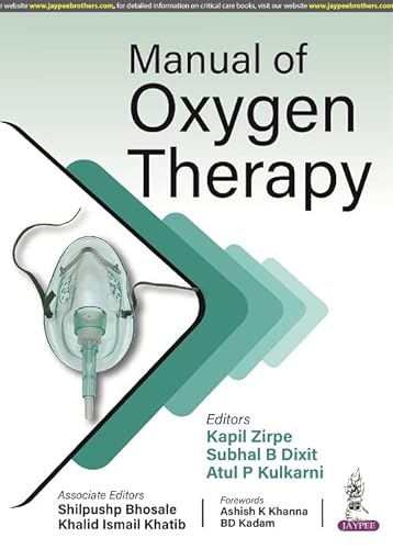 Beispielbild fr Manual of Oxygen Therapy zum Verkauf von Monster Bookshop