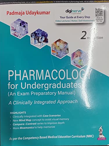 Stock image for Pharmacology for Undergraduates: (An Exam Preparatory Manual) for sale by Books Puddle