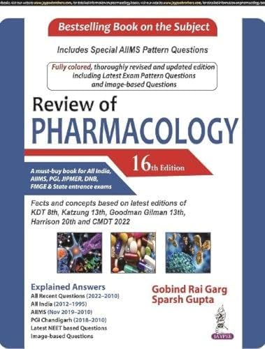 Stock image for Review of Pharmacology for sale by Books Puddle