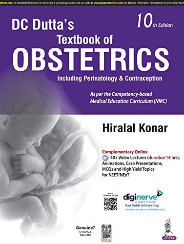 Stock image for DC Dutta s Textbook of Obstetrics (Including Perinatology & Contraception) 10/e for sale by Vedams eBooks (P) Ltd