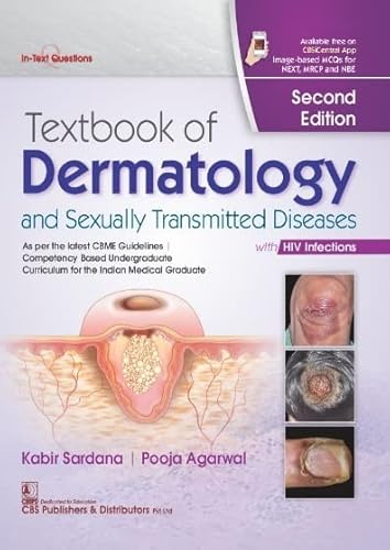 Stock image for Textbook Of Dermatology And Sexually Transmitted Diseases With Hiv Infections 2Ed for sale by Books in my Basket