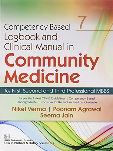 Imagen de archivo de Competency Based Logbook And Clinical Manual In Community Medicine a la venta por Books Puddle