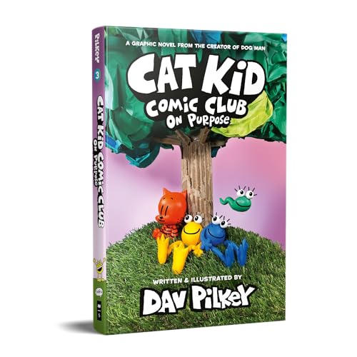 Beispielbild fr Cat Kid Comic Club #3: On Purpose (A Graphic Novel) Dav Pilkey zum Verkauf von medimops