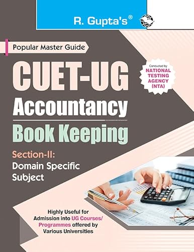 Stock image for CUET-UG: Section-II (Domain Specific Subject: Accountancy/Book Keeping) Entrance Test Guide for sale by Books Puddle