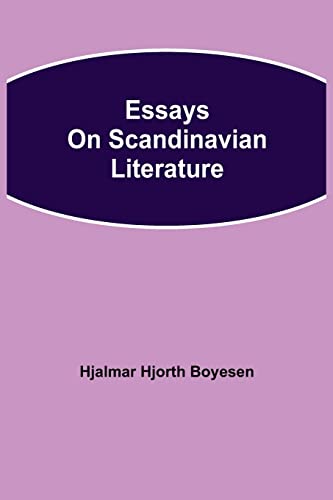 Stock image for Essays on Scandinavian Literature for sale by Books Puddle