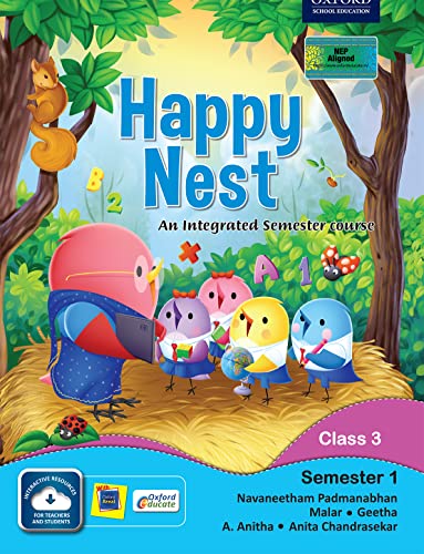 Stock image for HAPPY NEST-AN INTEGRATED SEMESTER COURSE FOR CLASS 3 SEMESTER 1 for sale by dsmbooks