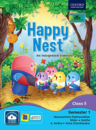 Stock image for HAPPY NEST-AN INTEGRATED SEMESTER COURSE FOR CLASS 5 SEMESTER 1 for sale by dsmbooks