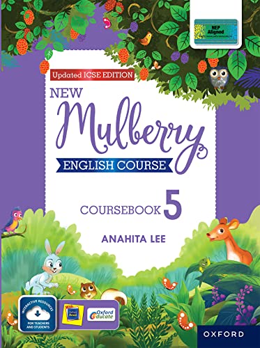 Imagen de archivo de New Mulberry English (ICSE) Coursebook 5 (Updated edition) a la venta por dsmbooks