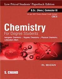 Stock image for Chemistry for Degree Students B.Sc. (Honours) Semester III for sale by Books Puddle