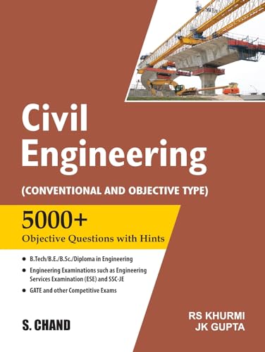 Stock image for CIVIL ENGINEERING: CONVENTIONAL AND OBJECTIVE TYPE for sale by Universal Store