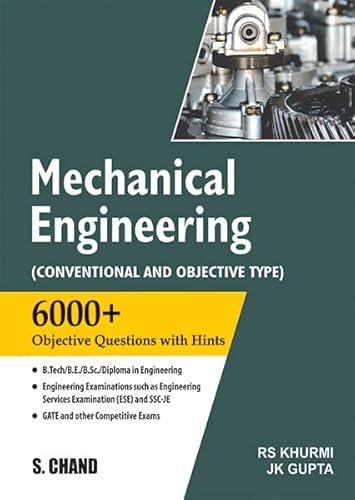 Stock image for Mechanical Engineering (Conventional and Objective Type) - 6000+ Objective Questions with Hints - 8th/Ed. - 2023 for sale by Books Puddle