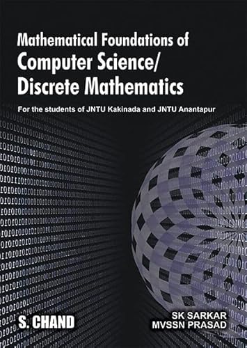 Imagen de archivo de Mathematical Foundations of Computer Science Discrete Mathematics Jntuk a la venta por Books in my Basket