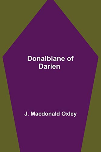 9789355115287: Donalblane of Darien