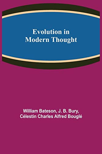 Imagen de archivo de Evolution in Modern Thought a la venta por Lucky's Textbooks