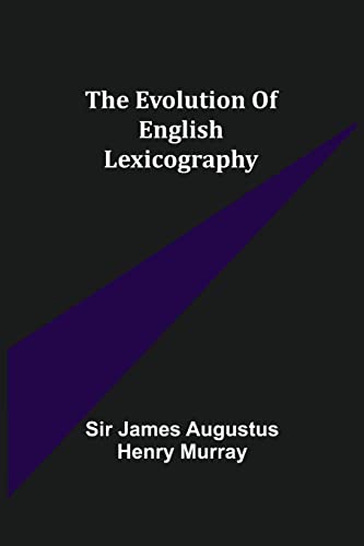 Imagen de archivo de The evolution of English lexicography a la venta por Lucky's Textbooks