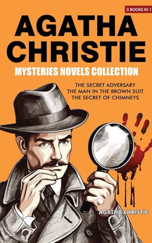 Stock image for Agatha Christie Mysteries Novels Collection: The Secret Adversary, The Man in the Brown Suit, The Secret of Chimneys for sale by California Books