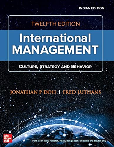 Stock image for International Management: Culture Strategy And Behavior 12Th Edition for sale by Books in my Basket