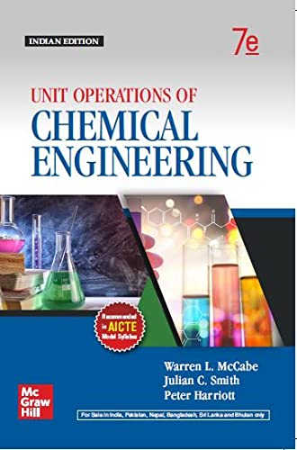 Stock image for Unit Operations of Chemical Engineering 7Th Edition for sale by Books in my Basket