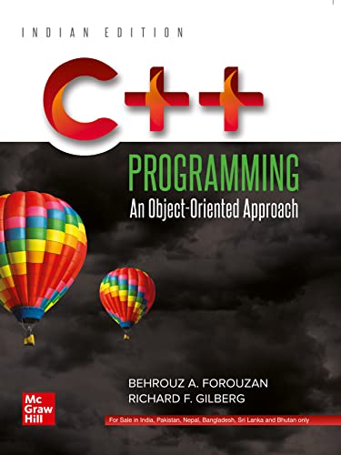 9789355321305: C++ PROGRAMMING:AN OBJECT-ORIENTED APPROACH
