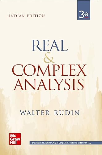 Beispielbild fr Real And Complex Analysis 3Rd Edition zum Verkauf von Books in my Basket