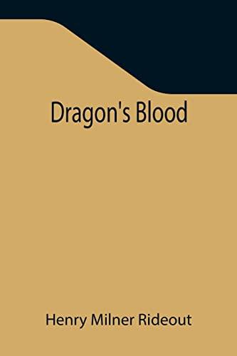 Beispielbild fr Dragon's blood zum Verkauf von Lucky's Textbooks