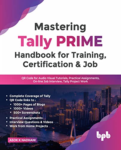 Stock image for Mastering Tally PRIME: Training, Certification & Job for sale by Books Puddle