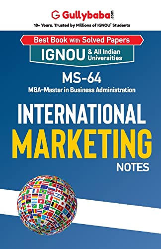 Stock image for MS-64 International Marketing for sale by Books Puddle