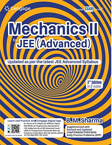 Beispielbild fr MECHANICS II FOR JEE (ADVANCED), 3RD EDITION zum Verkauf von Romtrade Corp.