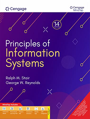 Stock image for Principles Of Information Systems With Mindtap,14Th Edition for sale by Books in my Basket