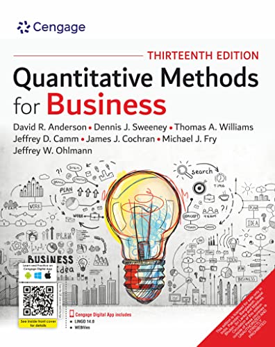 Stock image for Quantitative Methods For Business, 13Th Edition for sale by Books in my Basket