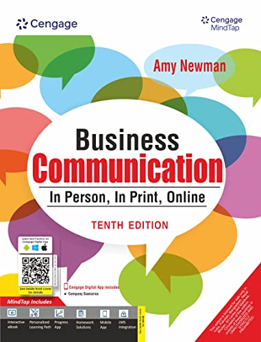 Imagen de archivo de Business Communication: In Person, In Print, Online With Mindtap, 10Th Edition a la venta por Books in my Basket