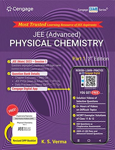Stock image for JEE ADVANCED PHYSICAL CHEMISTRY: PART 1, 3RD EDITION for sale by Books Puddle