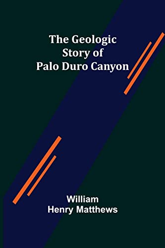 Imagen de archivo de The Geologic Story of Palo Duro Canyon a la venta por Lucky's Textbooks