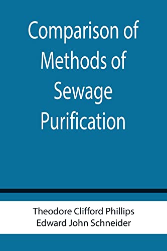 9789355756824: Comparison of Methods of Sewage Purification