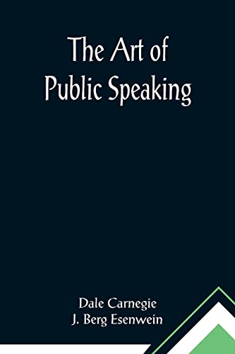 Stock image for The Art of Public Speaking for sale by Lucky's Textbooks