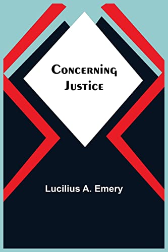 Stock image for Concerning Justice for sale by Lucky's Textbooks