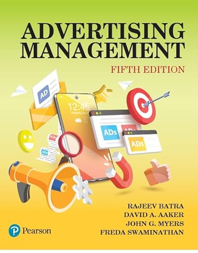 Imagen de archivo de Advertising Management a la venta por Books in my Basket