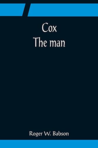 Imagen de archivo de Cox; The man a la venta por Lucky's Textbooks