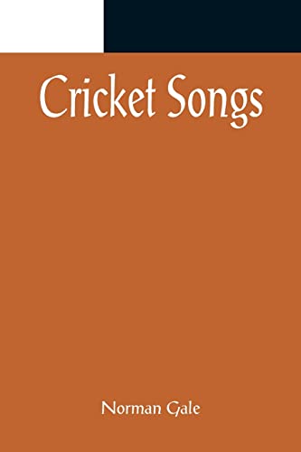 Imagen de archivo de Cricket Songs a la venta por Chiron Media
