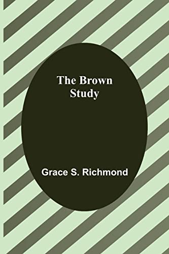 Imagen de archivo de The Brown Study a la venta por Ria Christie Collections