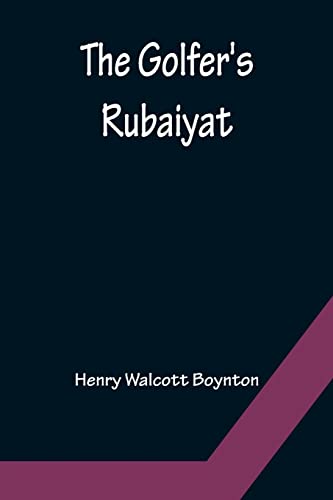 Stock image for The Golfer's Rubaiyat for sale by Ria Christie Collections