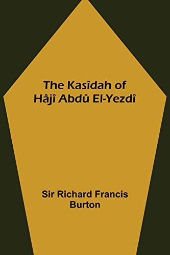 Beispielbild fr The Kasdah of Hj Abd El-Yezd zum Verkauf von GF Books, Inc.
