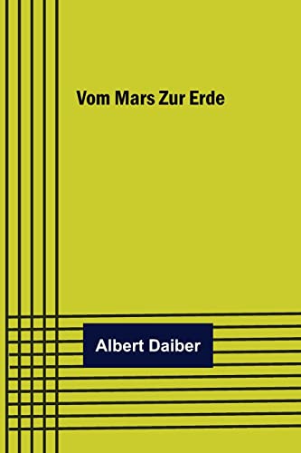Stock image for Vom Mars zur Erde for sale by Ria Christie Collections