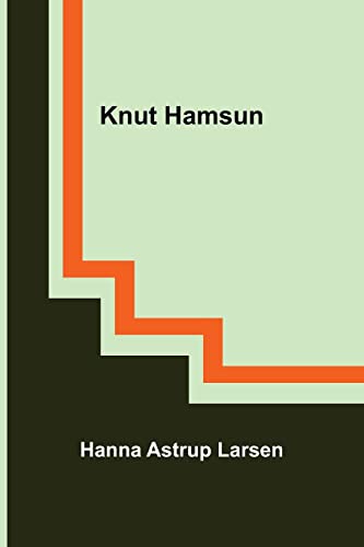 Stock image for Knut Hamsun for sale by Lucky's Textbooks