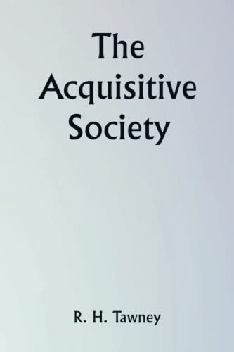 Stock image for The Acquisitive Society for sale by GF Books, Inc.