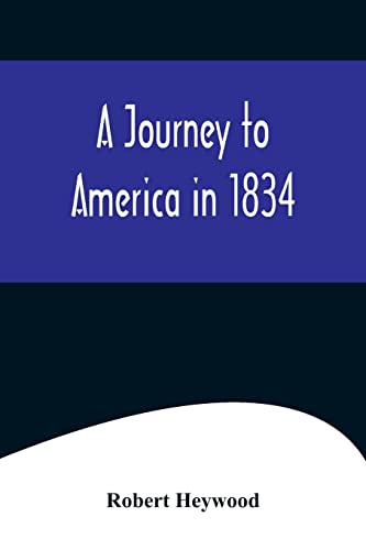 Stock image for A Journey to America in 1834 for sale by Lucky's Textbooks